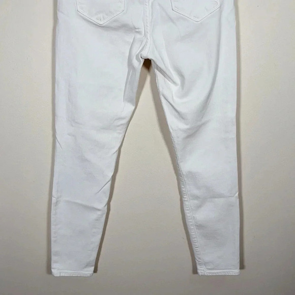 J.CREW 8" Toothpick Jean  In White - Picture 10 of 11